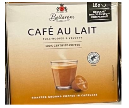 Milk Alert - Lidl Bellarom Café Au Lait, Anaphylaxis UK