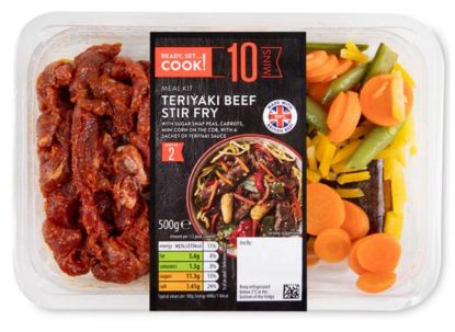 Wheat (gluten) Alert - Aldi Ready Set Cook Teriyaki Beef Stir Fry