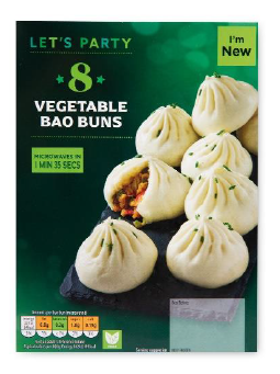 Aldi Let’s Party Vegetable Bao Buns