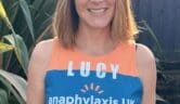 Lucy, London Marathon runner 2026 for Anaphylaxis UK