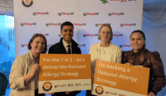 Anaphylaxis UK team at the launch of the National Allergy Strategy
