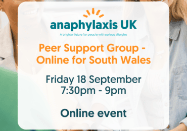 Peer support group - online for south Wales